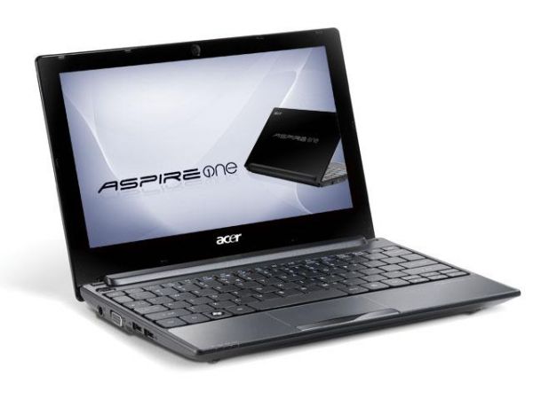 Netbook Acer Aspireone (Wi-Fi, Tela de 10.1")