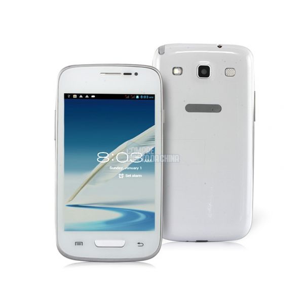 Aparelho Celular Branco com Android 2.3