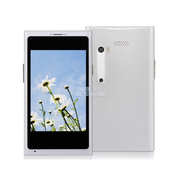 Celular Android 4.1 Branco com Wi-Fi, Bluetooth, Câmera...